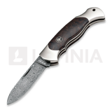 B&ouml;ker - Scout Spearpoint Curly Birch Damascus