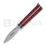 Bradley - Kimura Butterfly Red And Black