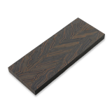 Brisa - G-10 Damascus Black & Orange