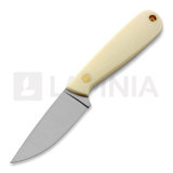 Brisa - Necker 70 Full Flat, ivory micarta, leather