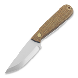 Brisa - Necker 70 Scandi, mustard micarta, kydex