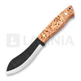 Brisa - Nessmuk 125, left, stabilized curly birch