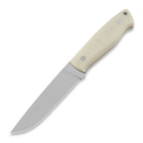 Brisa - Trapper 115 Elmax, Flat, Ivory Micarta