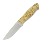 Brisa - Trapper 95, curly circh, N690Co, flat, firesteel