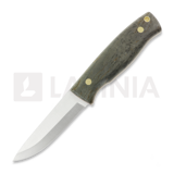 Brisa - Trooper 95, scandi, stab. curly birch, firesteel holder sheath