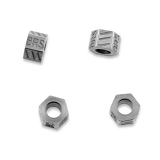 BRS - Hex Spacer 416 Stainless, Barebones