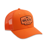 Buck - Mesh Leather Patch Hat Blz OR