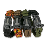 Bushmen - Paracord wristband 3m firestarter+whistle