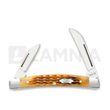 Case Cutlery - Antique Bone Rogers Corn Cob Jig Small Congress