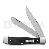 Case Cutlery - Black Micarta Smooth Trapper