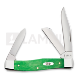 Case Cutlery - Brilliant Green Bone Smooth Medium Stockman