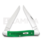 Case Cutlery - Brilliant Green Bone Smooth Muskrat