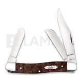 Case Cutlery - Brown Maple Burl Wood Smooth Stockman