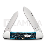 Case Cutlery - Canoe, Blue Bone Peach Seed Jig