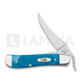 Case Cutlery - Caribbean Blue Bone Sawcut Jig RussLock