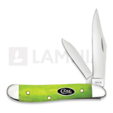 Case Cutlery - Green Apple Bone Smooth Peanut