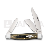 Case Cutlery - Large Stockman, Black/Green/Natural Canvas Micarta Smooth