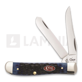 Case Cutlery - Mini Trapper Navy Blue Bone