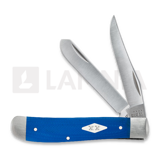 Case Cutlery - Mini Trapper, Smooth Blue G-10