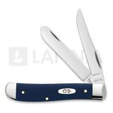 Case Cutlery - Navy Blue Synthetic Smooth Mini Trapper