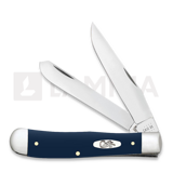 Case Cutlery - Navy Blue Synthetic Smooth Trapper