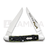 Case Cutlery - Olive Green Bone Peach Seed Jig Muskrat