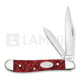 Case Cutlery - Peanut, Ruby Red Stardust Kirinite