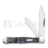 Case Cutlery - Purple Curly Maple Smooth Small Swell Center Jack