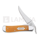 Case Cutlery - RussLock, Natural Canvas Micarta