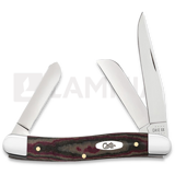 Case Cutlery - Rustic Red Richlite&reg; Smooth Medium Stockman