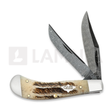 Case Cutlery - Saddlehorn Damascus, Vintage Bone