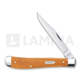 Case Cutlery - Slimline Trapper, Natural Canvas Micarta