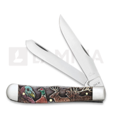 Case Cutlery - Sportsman Series Embellished Smooth Natural Bone Trapper Gift Set