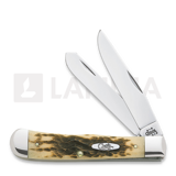 Case Cutlery - Trapper Amber Bone