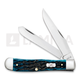 Case Cutlery - Trapper, Blue Bone Peach Seed Jig