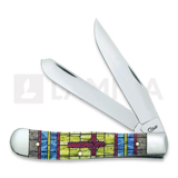 Case Cutlery - Trapper Stained Glass Cross