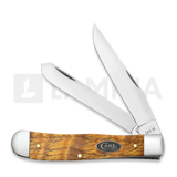 Case Cutlery - Trapper, Yellow Curly Oak Smooth
