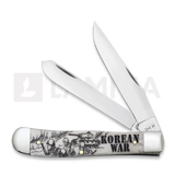 Case Cutlery - War Series Korean Natural Bone Smooth Trapper