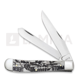 Case Cutlery - War Series Smooth Natural Bone Trapper Desert Storm