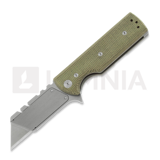 Chaves Knives - CHUB Flipper, green micarta