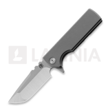 Chaves Knives - Integral T.A.K Drop Point, Stonewashed Ti, Satin