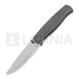 Cheburkov - Strizh small Damascus Titanium