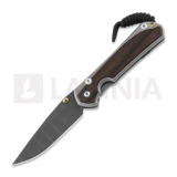 Chris Reeve - Sebenza 31, small, macassar ebony damascus ladder