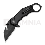 CIVIVI - Amaroq, Black Aluminum, Black Stonewash