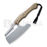 CIVIVI - Aratra, Diamond Pattern Tan G-10, Stonewash