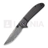CIVIVI - Badlands Vagabond Damascus, twill carbon fiber