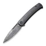 CIVIVI - Caetus Damascus, Twill Carbon Fibre