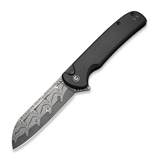 CIVIVI - Chevalier II Damascus, Black Aluminum