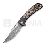 CIVIVI - Dogma Damascus, brass