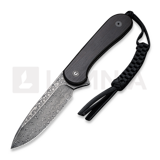 CIVIVI - Fixed Blade Elementum Damascus, ebony